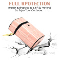 Wholesale Custom Logo Brand Leather Cover Earphone Protector